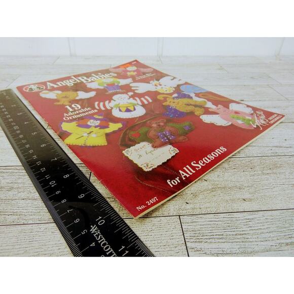 Angel Babies 19 Adorable‎ Ornaments All Seasons Suzanne McNeill Design 1995 Vtg - Picture 6 of 6